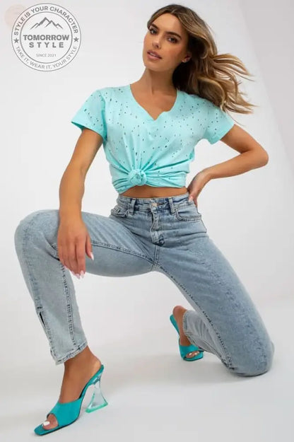 Summer Breeze Spitzen - T-Shirt - Tomorrow Style