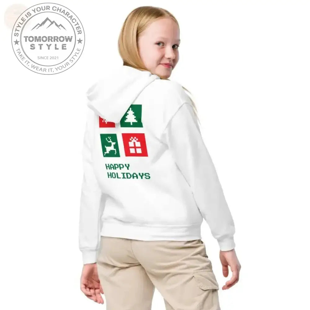 Super strapazierfähiger Jugend - Misch - Hoodie – bereit für Abenteuer! - Tomorrow Style