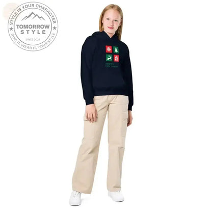 Super strapazierfähiger Jugend - Misch - Hoodie – bereit für Abenteuer! - Tomorrow Style