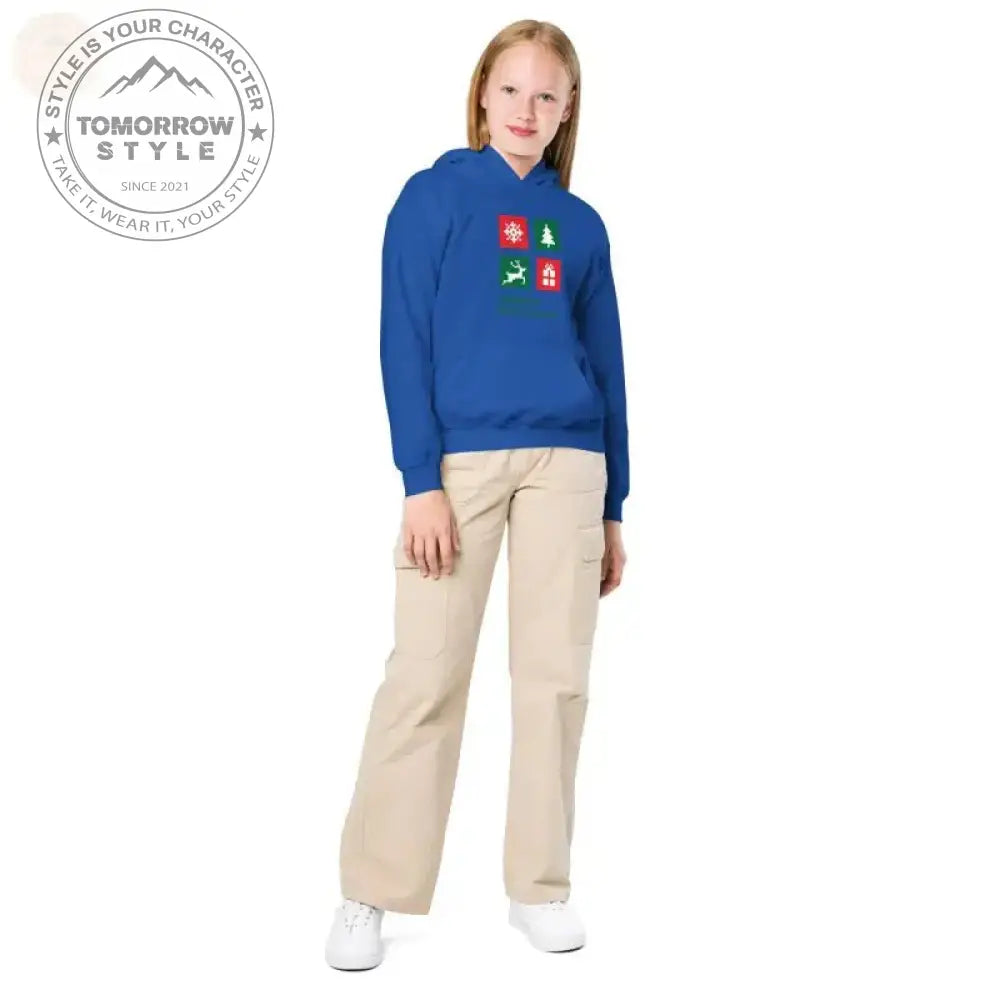 Super strapazierfähiger Jugend - Misch - Hoodie – bereit für Abenteuer! - Tomorrow Style