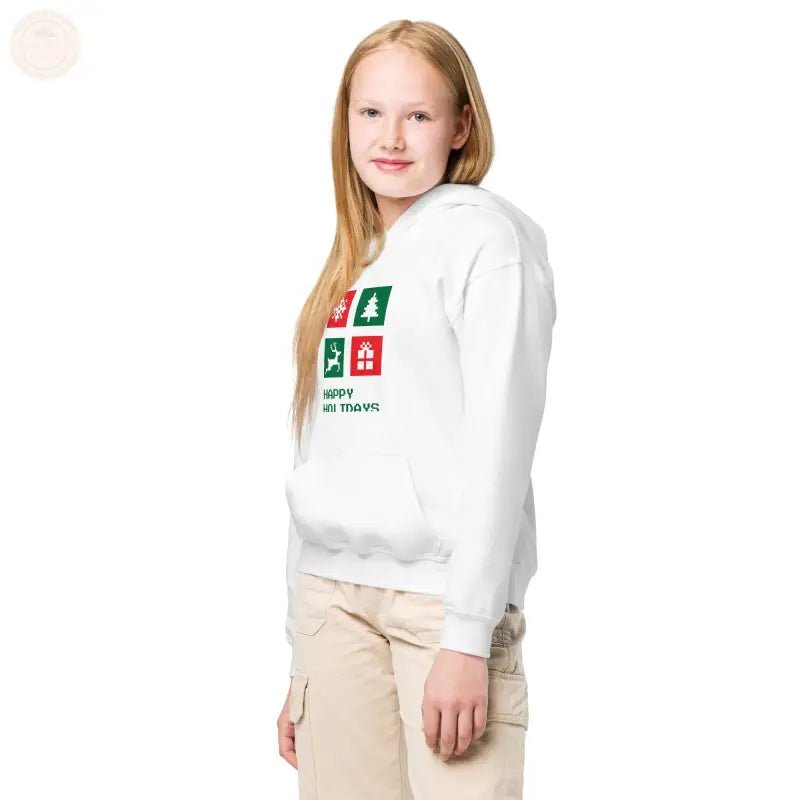 Super strapazierfähiger Jugend - Misch - Hoodie – bereit für Abenteuer! - Tomorrow Style