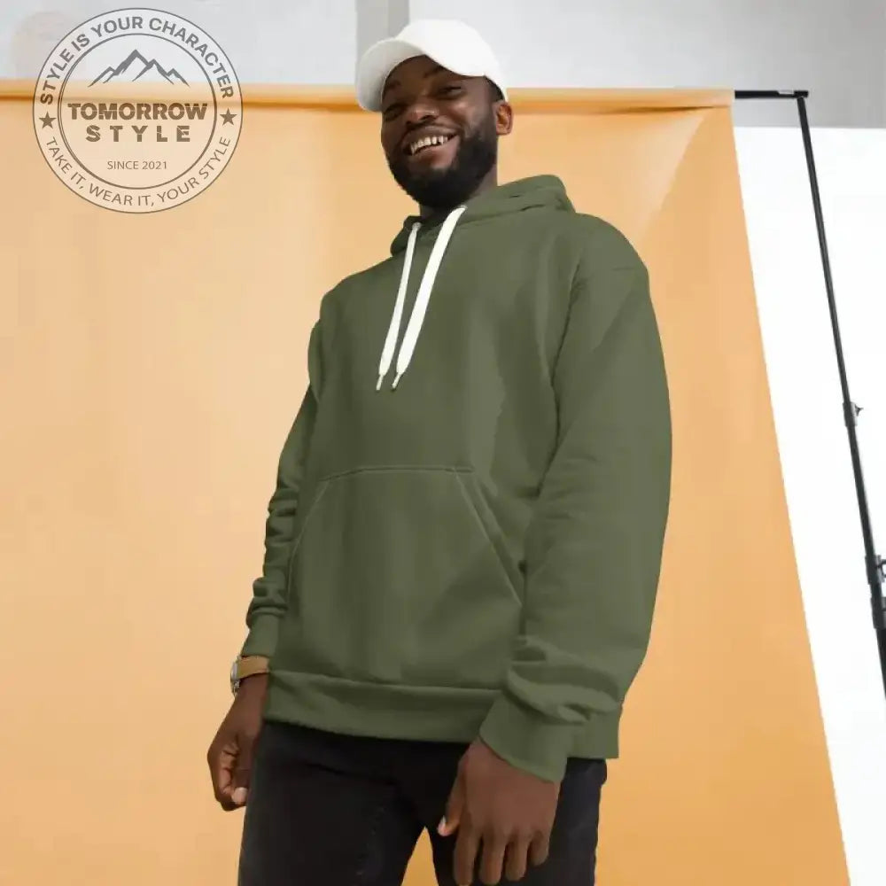 Superweicher, umweltfreundlicher Kapuzenpullover für Herren – 9,08 Unzen Komfort - Tomorrow Style
