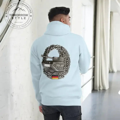 Tank Badge Hoodie: Entfessle deinen inneren Krieger - Tomorrow Style