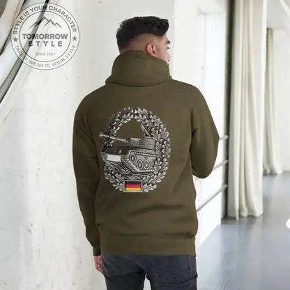 Tank Badge Hoodie: Entfessle deinen inneren Krieger - Tomorrow Style