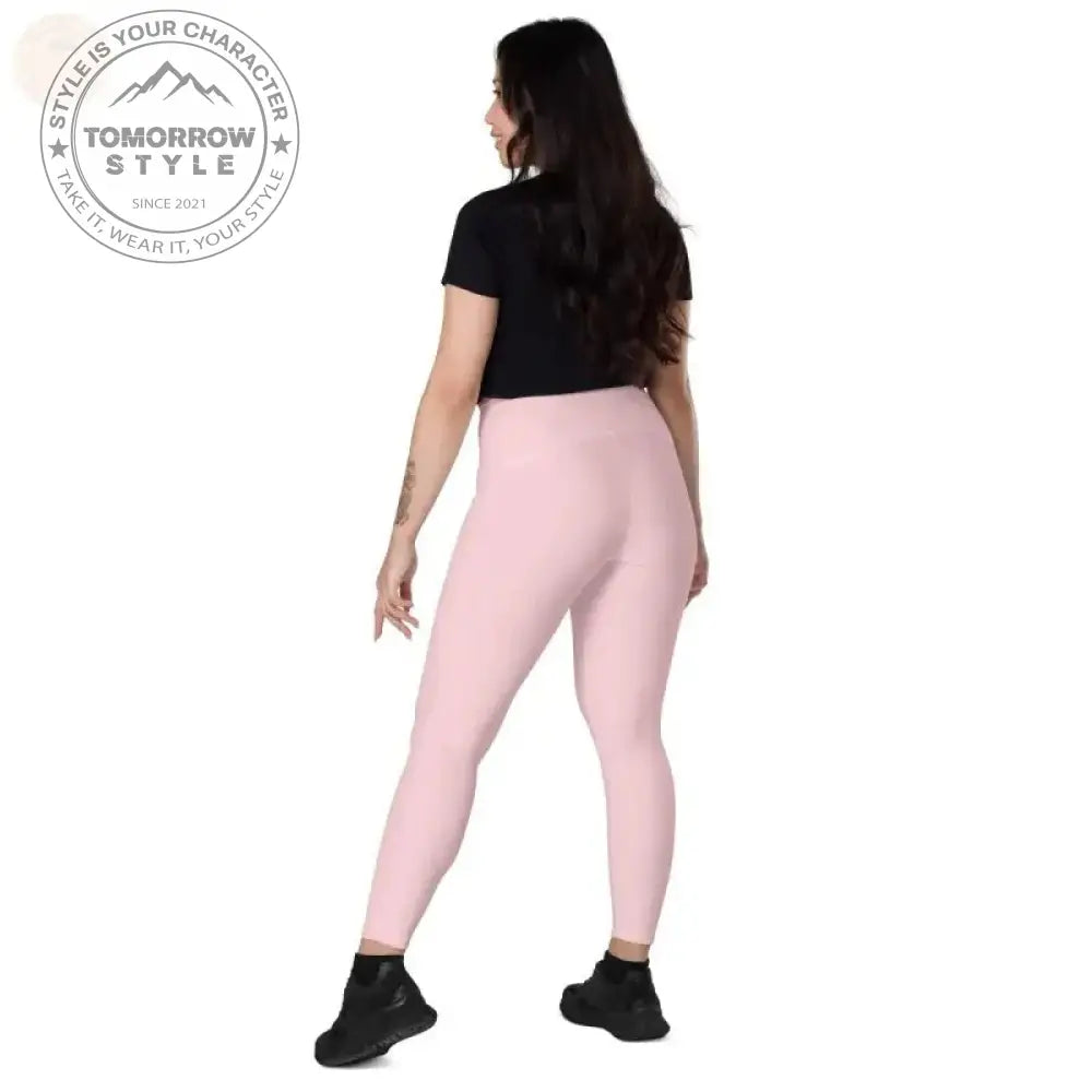 Trendige V - Taille - Leggings: Perfektion mit Taschen! - Tomorrow Style