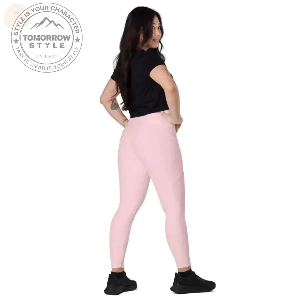 Trendige V - Taille - Leggings: Perfektion mit Taschen! - Tomorrow Style