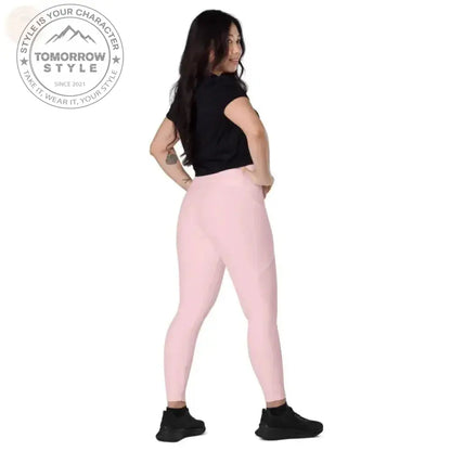 Trendige V - Taille - Leggings: Perfektion mit Taschen! - Tomorrow Style