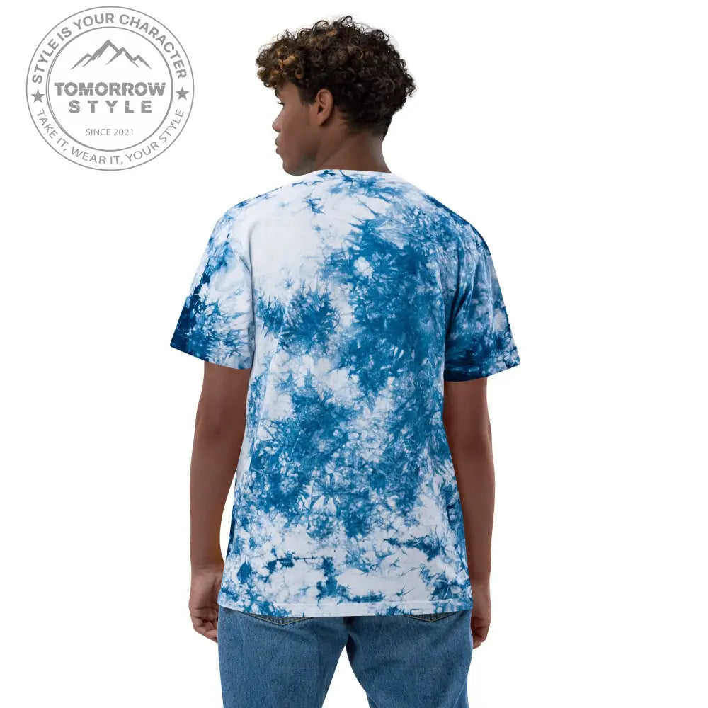 Trendy Oversized Batik T-Shirt - Tomorrow Style