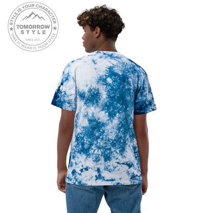 Trendy Oversized Batik T-Shirt - Tomorrow Style