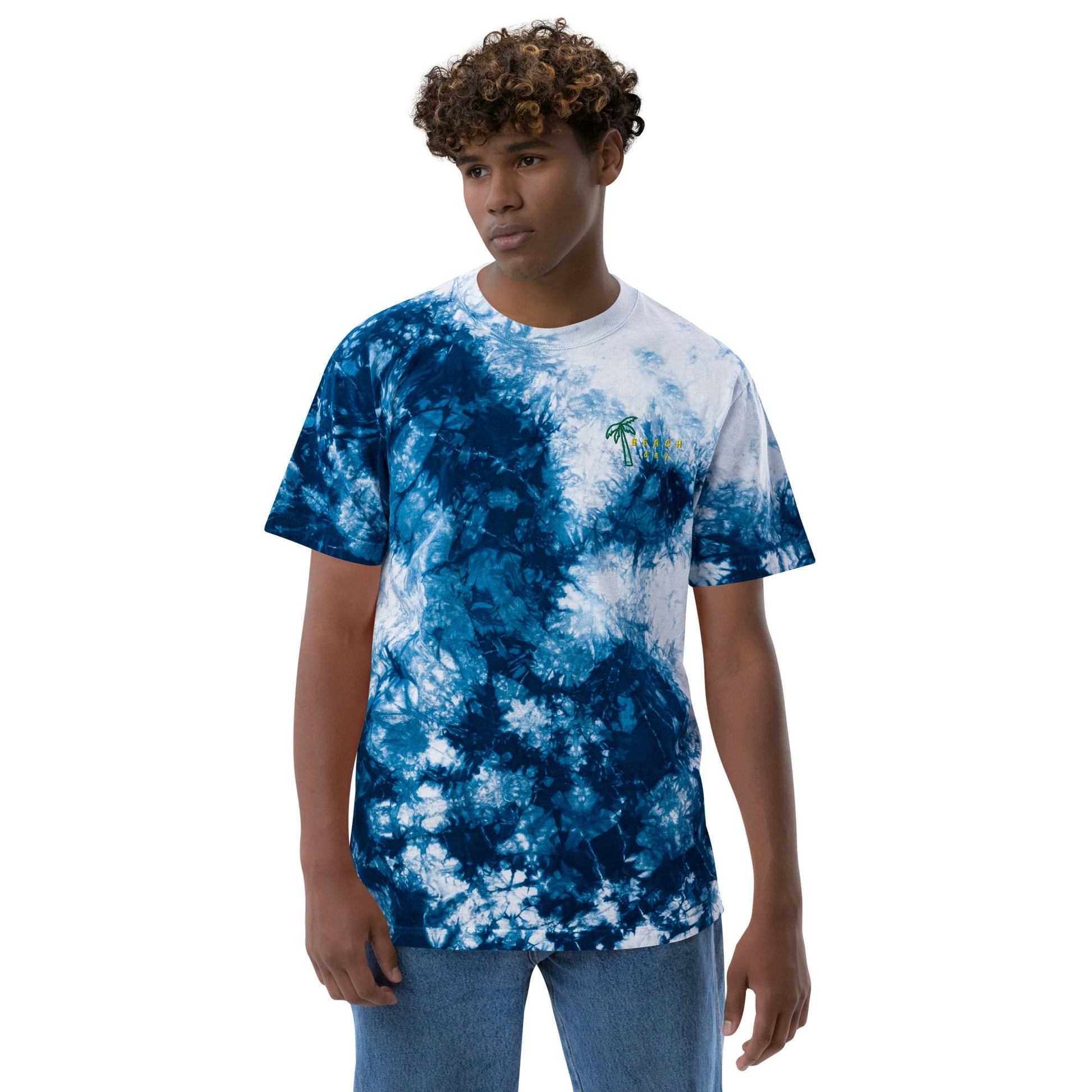 Trendy Oversized Batik T-Shirt - Tomorrow Style