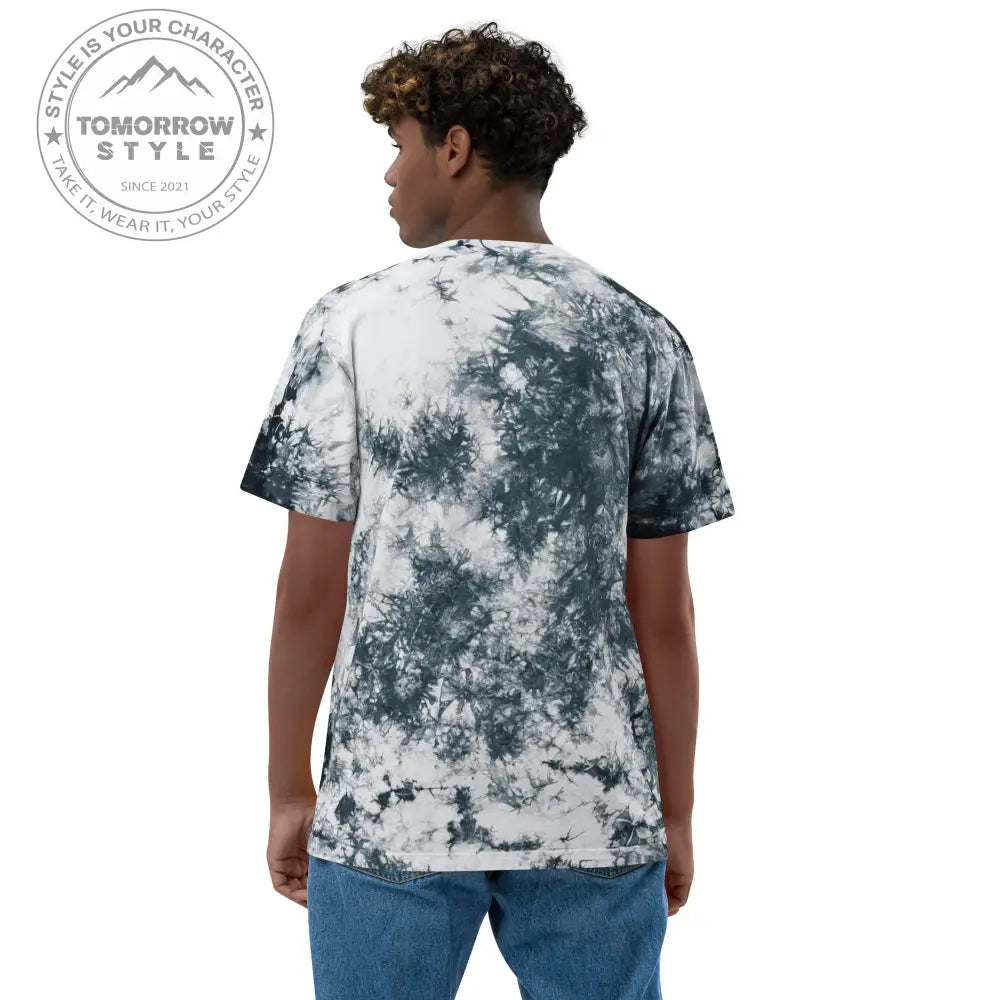 Trendy Oversized Batik T-Shirt - Tomorrow Style