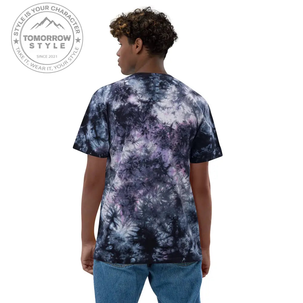 Trendy Oversized Batik T-Shirt - Tomorrow Style
