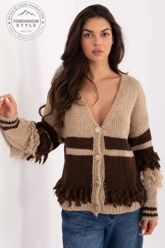 Trendy Twill Cardigan - Tomorrow Style