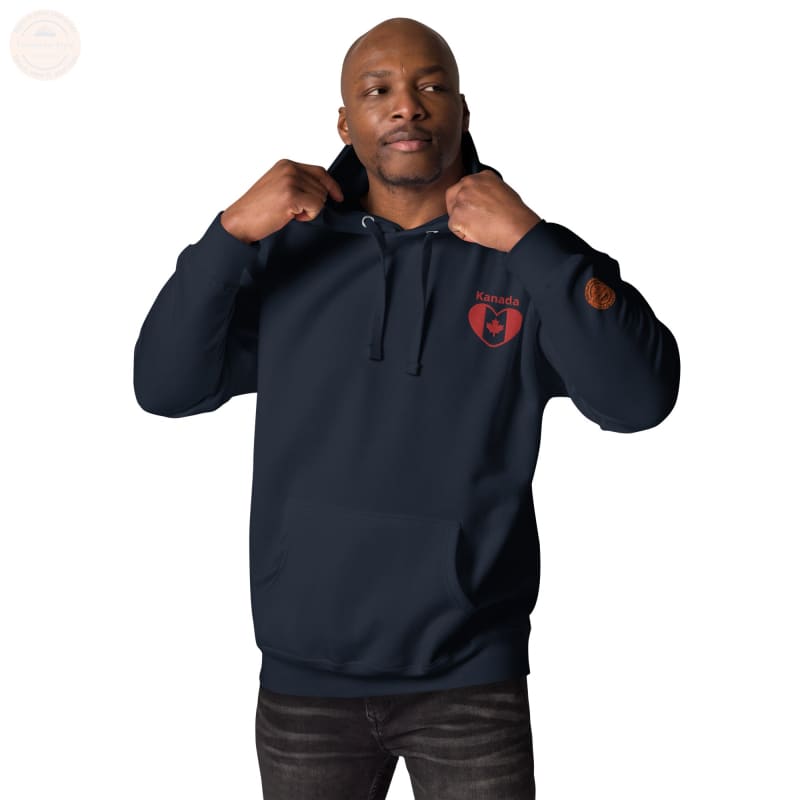 Ultimate Comfort: Bestickter Herren Hoodie - Tomorrow Style