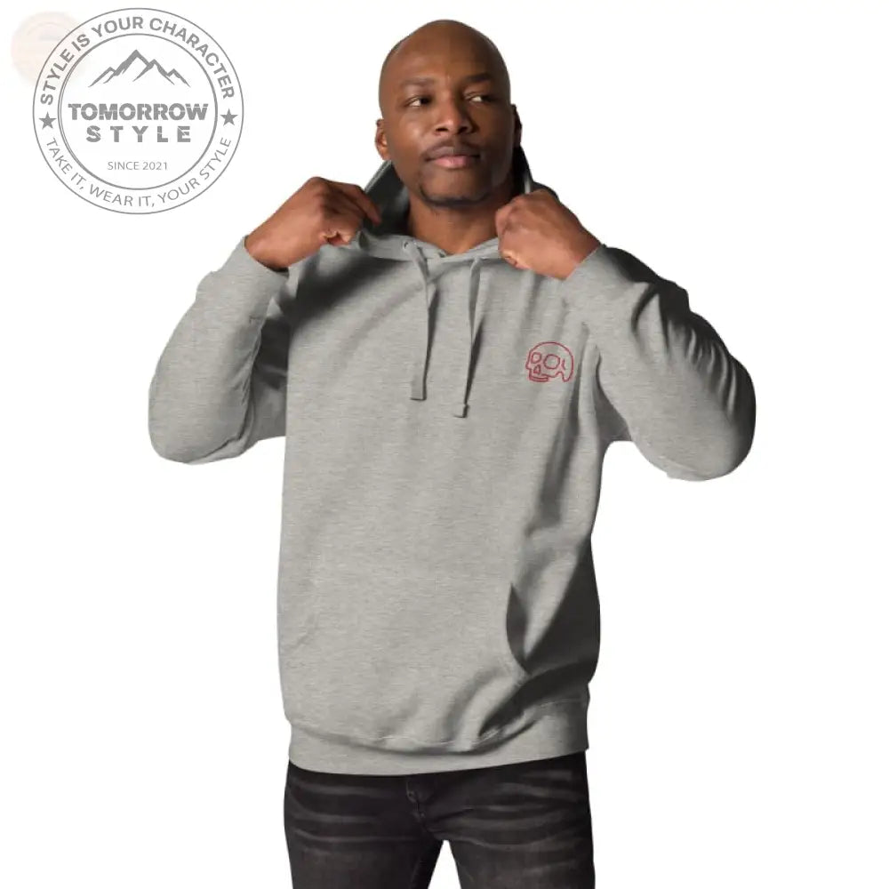 Ultimate Comfort: Bestickter Herren Hoodie - Tomorrow Style