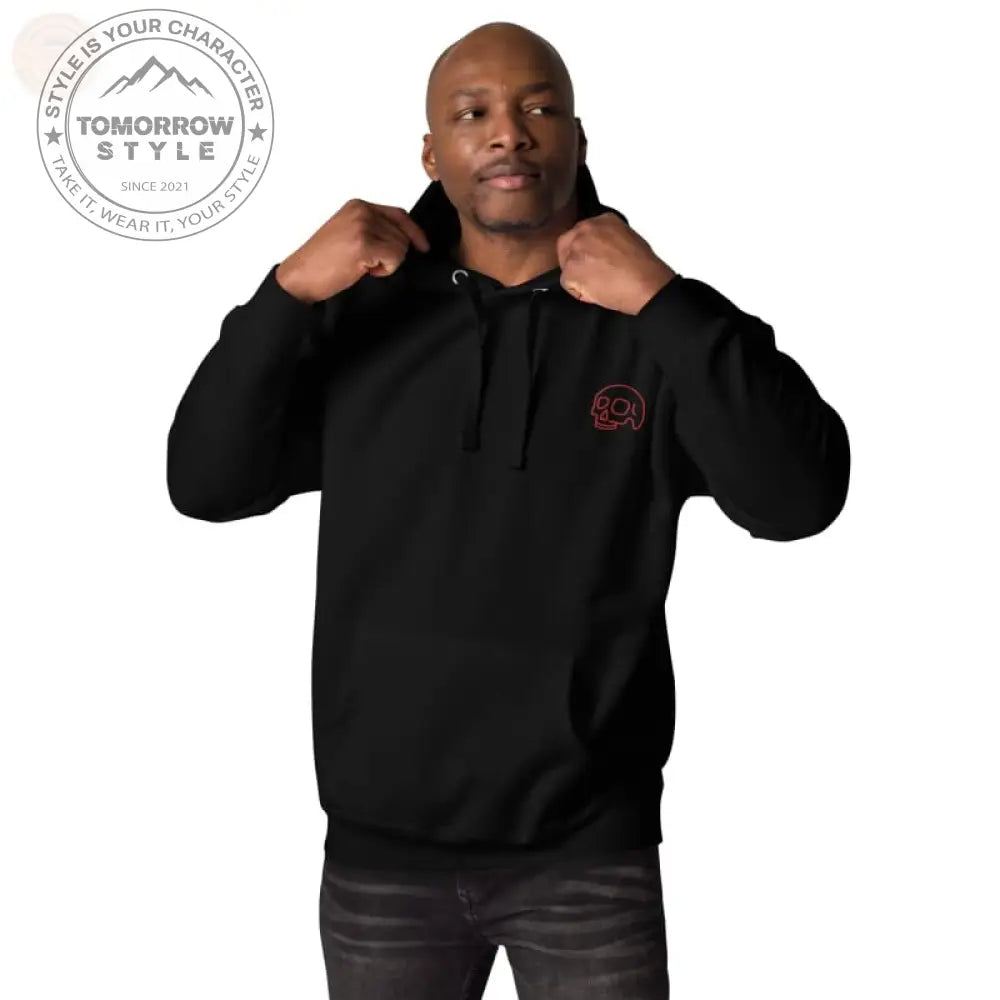 Ultimate Comfort: Bestickter Herren Hoodie - Tomorrow Style