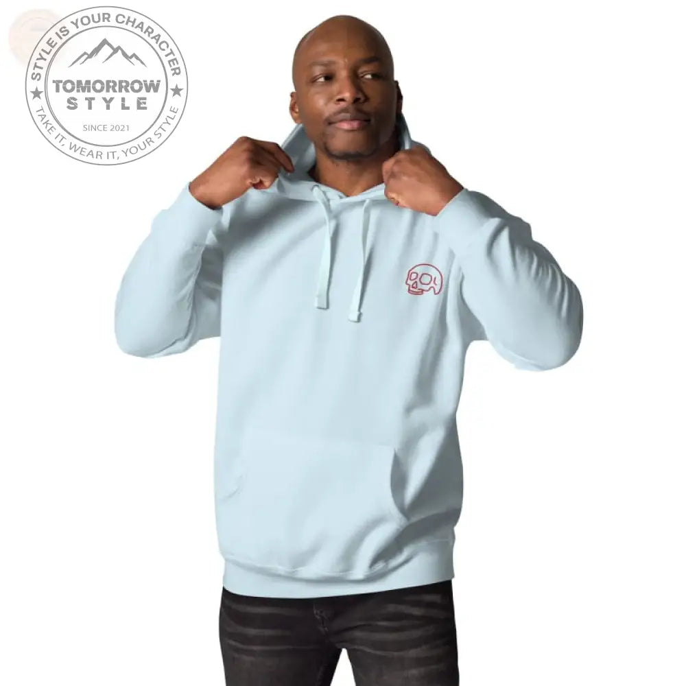 Ultimate Comfort: Bestickter Herren Hoodie - Tomorrow Style