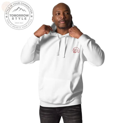 Ultimate Comfort: Bestickter Herren Hoodie - Tomorrow Style