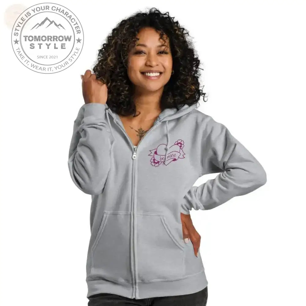 Ultimate Comfort Zip - Up Hoodie: Schwerere Mischung - Tomorrow Style