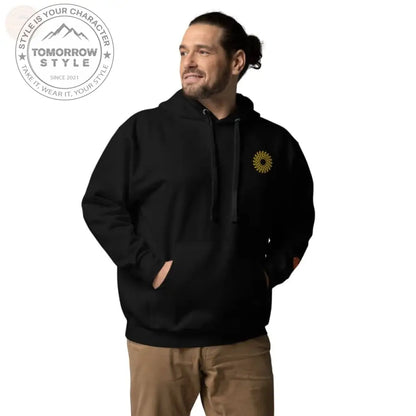 Ultimate Cozy Style: Bestickter Herren Hoodie - Tomorrow Style