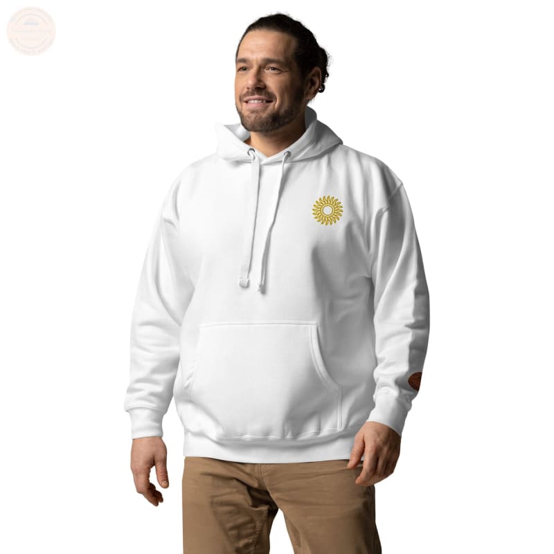 Ultimate Cozy Style: Bestickter Herren Hoodie - Tomorrow Style