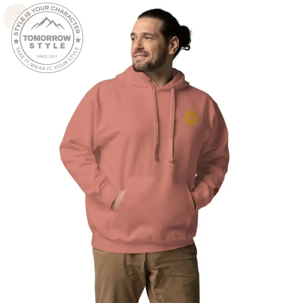 Ultimate Cozy Style: Bestickter Herren Hoodie - Tomorrow Style
