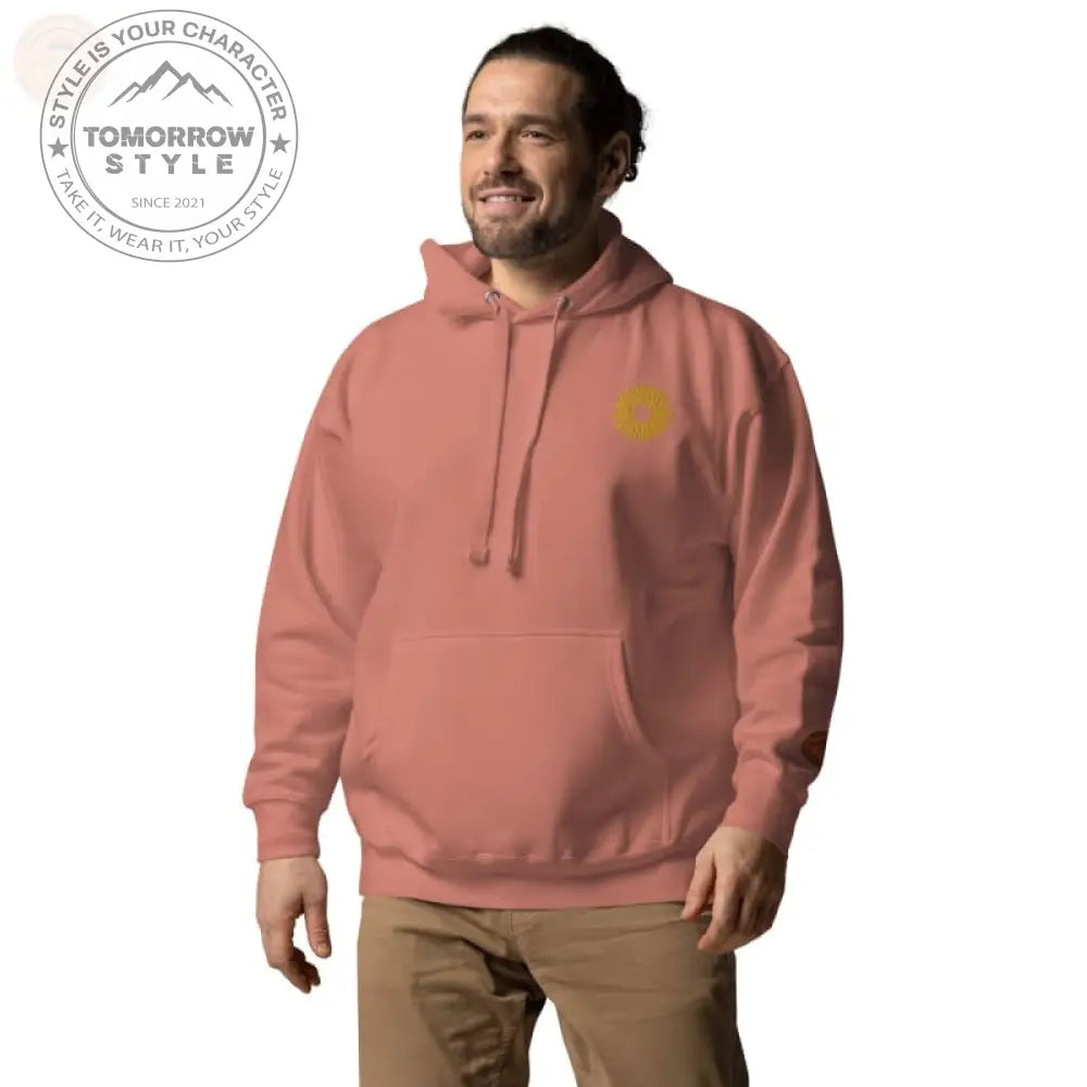 Ultimate Cozy Style: Bestickter Herren Hoodie - Tomorrow Style
