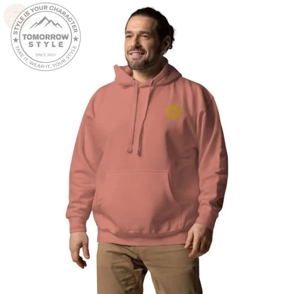 Ultimate Cozy Style: Bestickter Herren Hoodie - Tomorrow Style