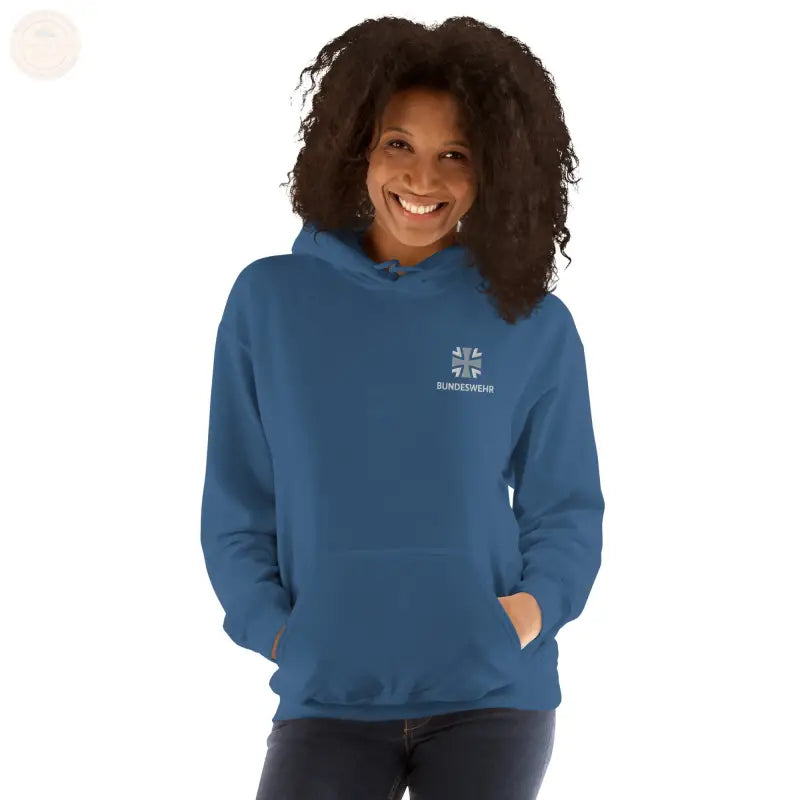 Bundeswehr Elite Hoodie mit Abzeichen für D&H - Indigoblau / S