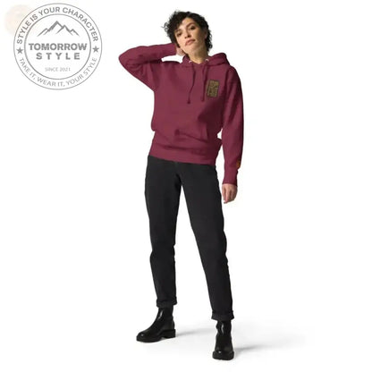 Ultimate Paratrooper Badge Hoodie: Bestickte Bundeswehr Premium - Tomorrow Style