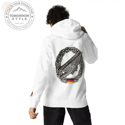 Ultimate Paratrooper Badge Hoodie: Bestickte Bundeswehr Premium - Tomorrow Style
