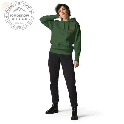 Ultimate Paratrooper Badge Hoodie: Bestickte Bundeswehr Premium - Tomorrow Style