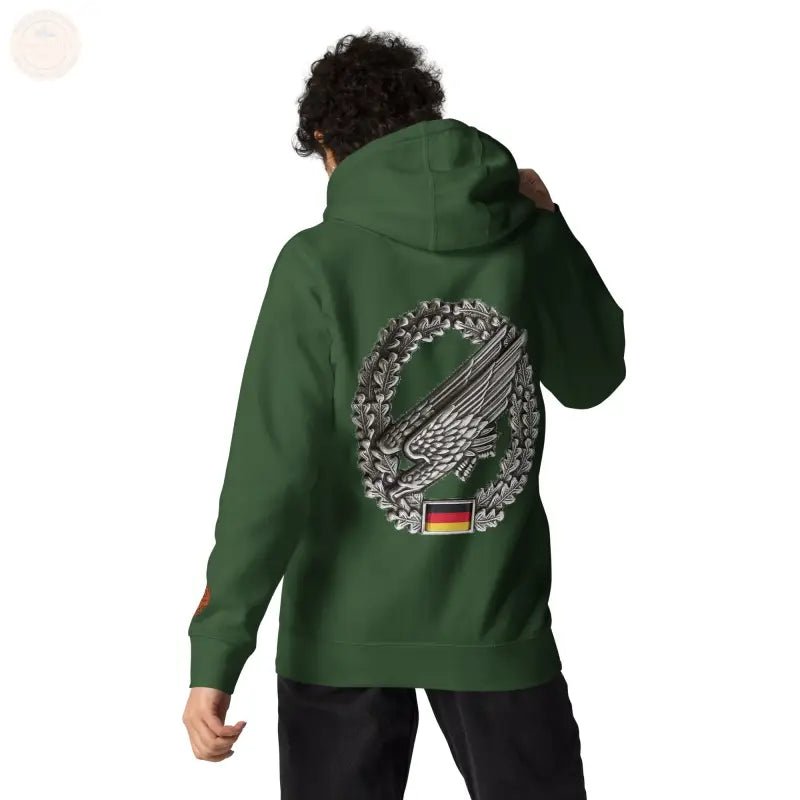 Ultimate Paratrooper Badge Hoodie: Bestickte Bundeswehr Premium - Tomorrow Style