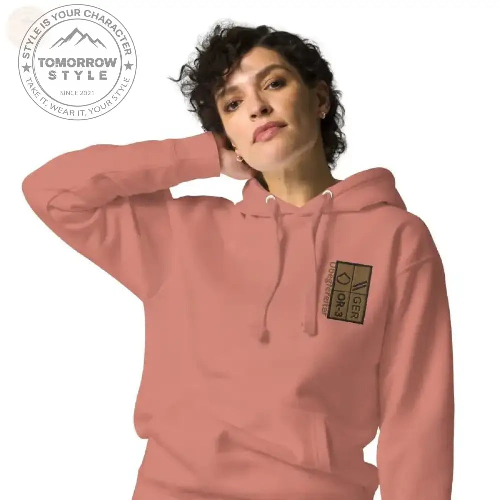 Ultimate Paratrooper Badge Hoodie: Bestickte Bundeswehr Premium - Tomorrow Style