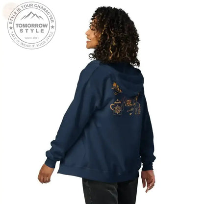 Ultimate Warmth Hoodie: Schwerer Mischung Zip - Up! - Tomorrow Style