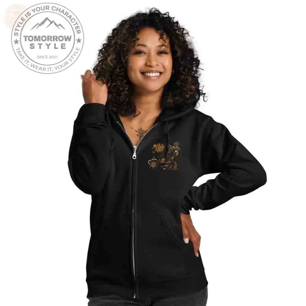 Ultimate Warmth Hoodie: Schwerer Mischung Zip - Up! - Tomorrow Style