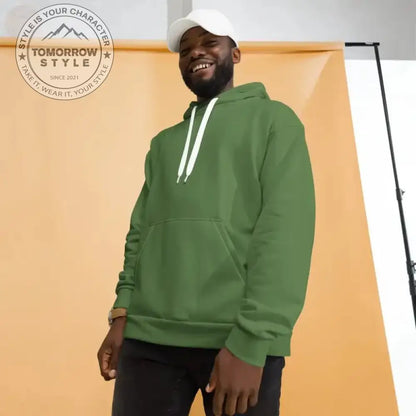 Ultimativ gemütlicher Öko - Hoodie für Herren – Futter aus gebürstetem Fleece - Tomorrow Style