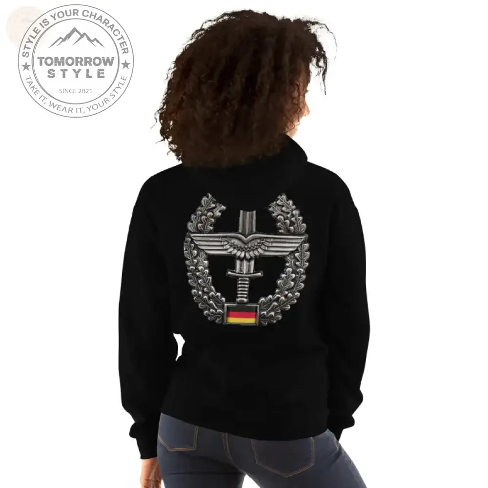 Bundeswehr Premium Hoodie mit Stickerei für Damen und Herren