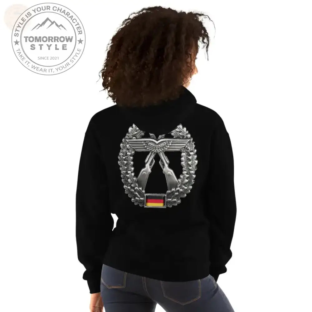 Bundeswehr Premium Hoodie mit Stickerei für D&H mit LW Objektschutz Luftwaffensicherung