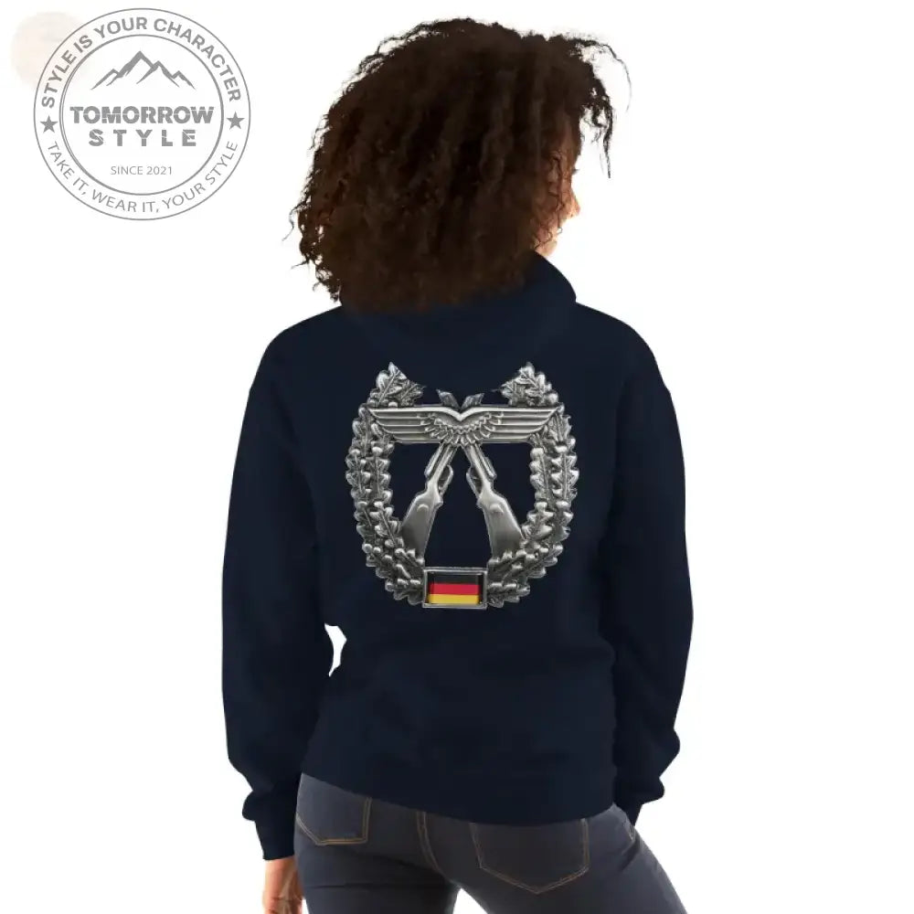 Bundeswehr Premium Hoodie mit Stickerei für D&H mit LW Objektschutz Luftwaffensicherung