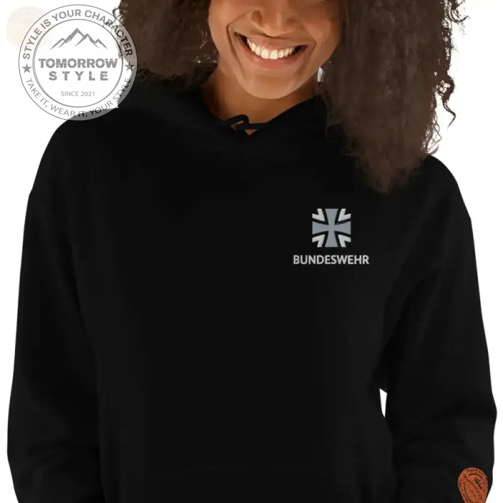 Bundeswehr Premium Hoodie mit Stickerei für D&H mit LW Objektschutz Luftwaffensicherung