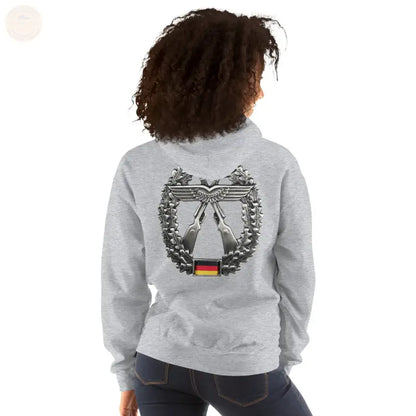 Bundeswehr Premium Hoodie mit Stickerei für D&H mit LW Objektschutz Luftwaffensicherung