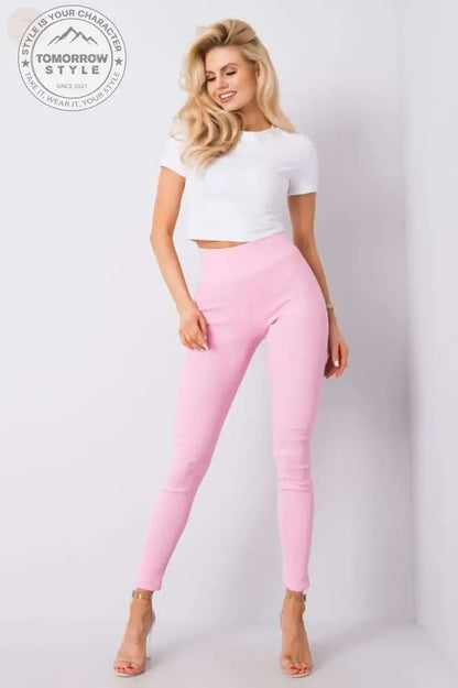 Ultimative gerippte Leggings mit hoher Taille: Breite der - Tomorrow Style