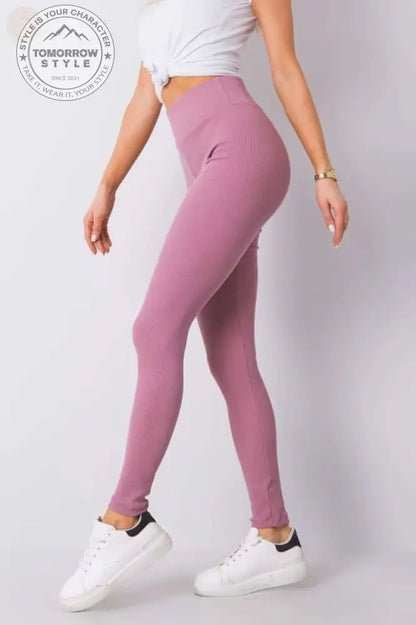Ultimative gerippte Leggings mit hoher Taille: Breite der - Tomorrow Style