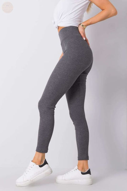 Ultimative gerippte Leggings mit hoher Taille: Breite der - Tomorrow Style