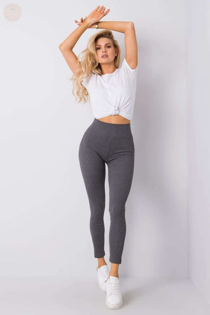 Ultimative gerippte Leggings mit hoher Taille: Breite der - Tomorrow Style