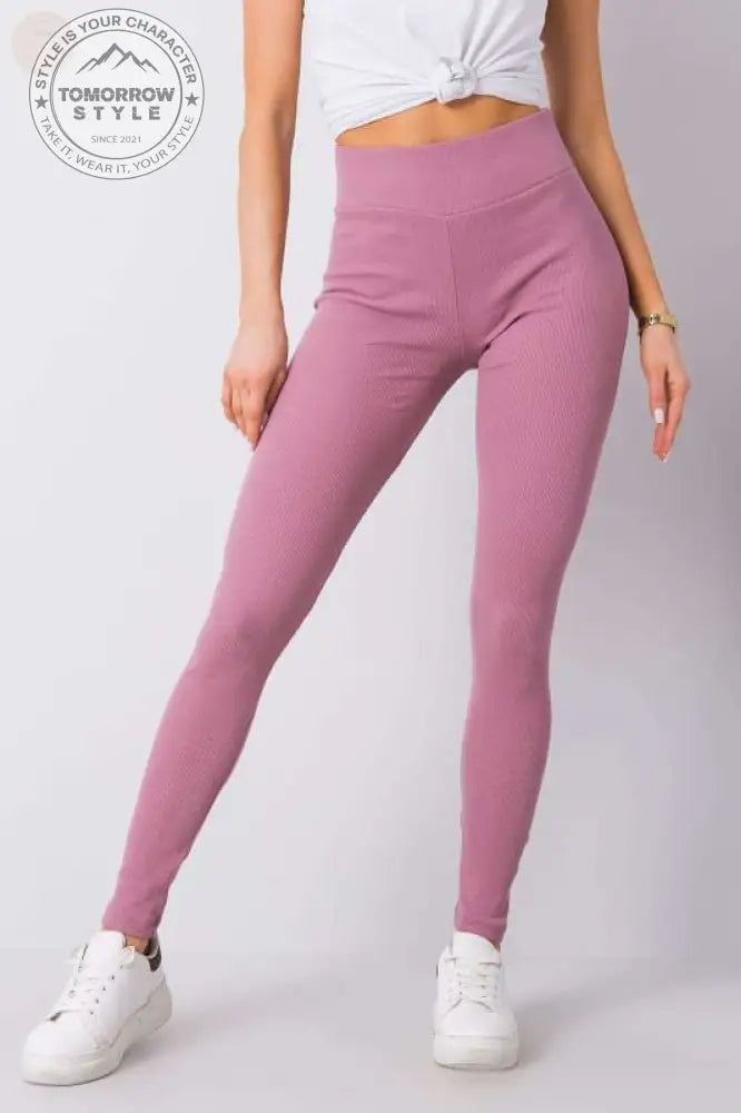 Ultimative gerippte Leggings mit hoher Taille: Breite der - Tomorrow Style