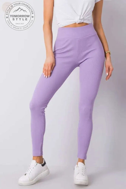 Ultimative gerippte Leggings mit hoher Taille: Breite der - Tomorrow Style