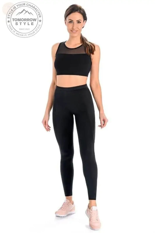 Ultimative Leggings aus schwarzer Baumwolle – schmeichelhafte Passform und unsichtbarer Komfort - Tomorrow Style