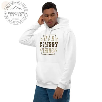 Ultimative Öko - Streetwear: Premium - Bio - Hoodie für Herren - Tomorrow Style
